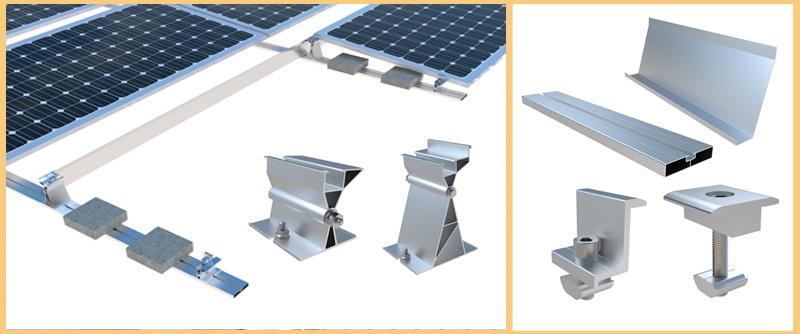 Ballasted Solar Racking 