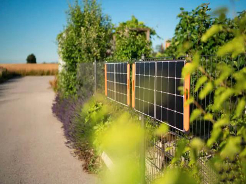 Photovoltaic Overcapacity is Causing European Households to Use it As Garden Fences