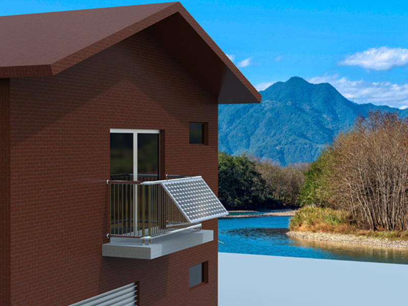 New Design Solar Balcony Wall Bracket Solar Racking System Panel Mounting Solar Mounting System